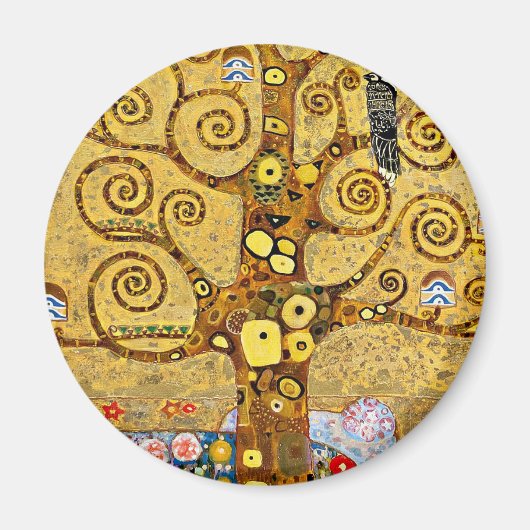Aimant Gustav Klimt , “ Tree of life ” (Devant)