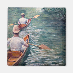 Aimant Gustave Caillebotte - Canots sur l'Yerres
