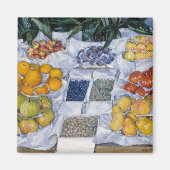 Aimant Gustave Caillebotte - Fruits présentés sur un socl (Devant)