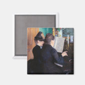 Aimant Gustave Caillebotte - La Leçon de piano (Recto/Verso)