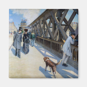 Aimant Gustave Caillebotte - Le Pont de l'Europe