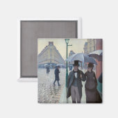 Aimant Gustave Caillebotte - Paris Street ; Rainy Day (Recto/Verso)