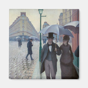 Aimant Gustave Caillebotte - Paris Street ; Rainy Day