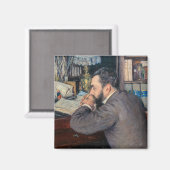 Aimant Gustave Caillebotte - Portrait d'Henri Cordier (Recto/Verso)