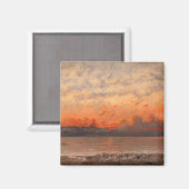 Aimant Gustave Courbet - Coucher de soleil (Recto/Verso)