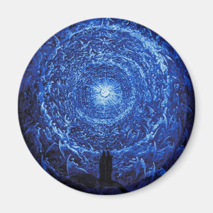 Aimant Gustave Dore l'aimant (bleu) de rose blanc