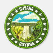 Aimant Guyana (Devant)