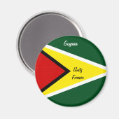 Aimant Guyana (Recto/Verso)