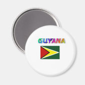 Aimant Guyana (Recto/Verso)