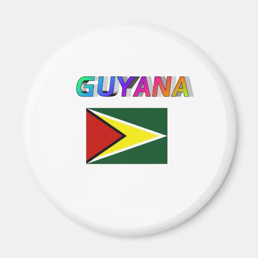 Aimant Guyana (Devant)