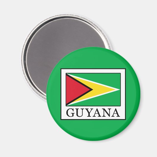 Aimant Guyana (Recto/Verso)