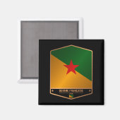 Aimant Guyane (Recto/Verso)