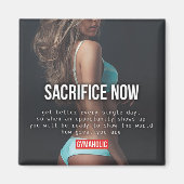 Aimant Gym pour la motivation (Devant)