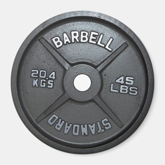 Aimant Gym pour la motivation (Devant)