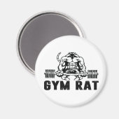 Aimant Gym Rat (Recto/Verso)