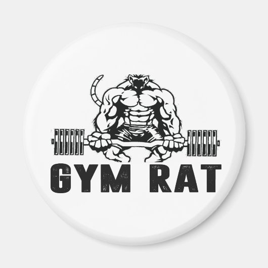 Aimant Gym Rat (Devant)