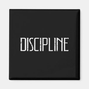 Aimant Gymnase Discipline Exercice Fitness Motivational H