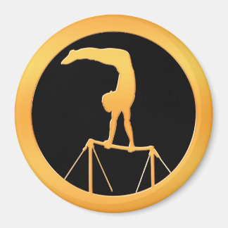 Aimant Gymnaste d'or des Bars non neven