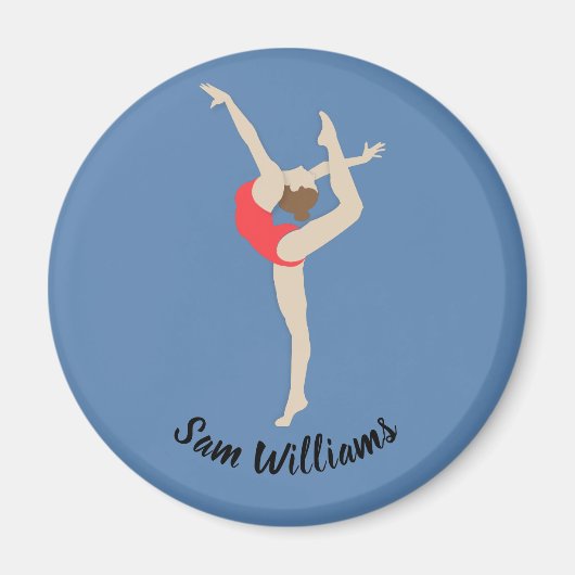 Aimant Gymnaste féminine (Devant)