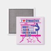 Aimant Gymnastique (Recto/Verso)