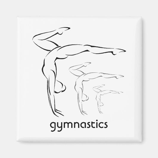 Aimant Gymnastique (Devant)