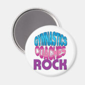 Aimant Gymnastique Cadeaux Coach (Recto/Verso)