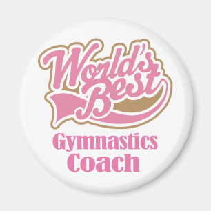 Aimant Gymnastique Coach Cadeau