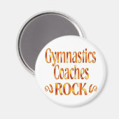 Aimant Gymnastique Coaches Rock (Recto/Verso)