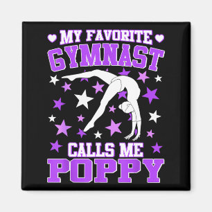 Aimant Gymnastique Mon gymnaste préféré m'appelle Ppy