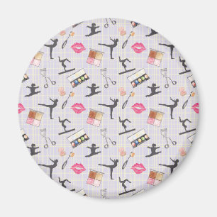 Aimant Gymnastique pour filles - Maquillage pour filles