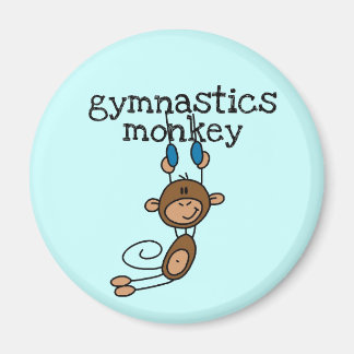 Aimant Gymnastique Tshirts et cadeaux singes