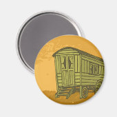 Aimant Gypsy caravan (Recto/Verso)