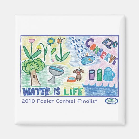 Aimant H20 Conserver (Devant)