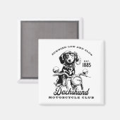 Aimant H&amp;h New Life Clothing Uni-adults Dachshund Mot (Recto/Verso)