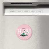 Aimant "H pour JAMBON" | Conception de l'alphabet (In Situ (Lave-vaisselle))