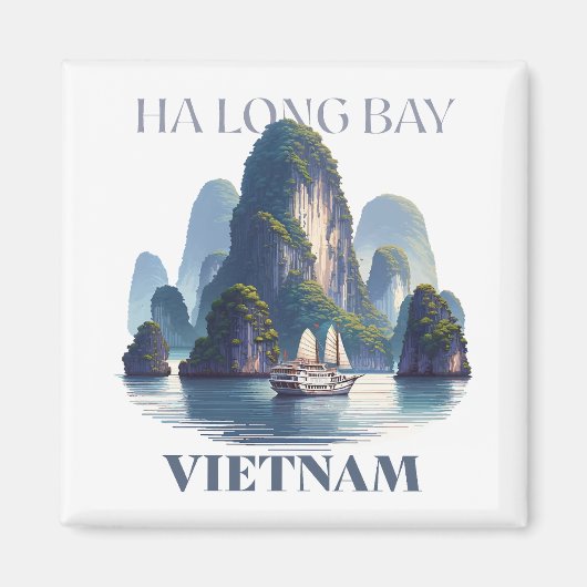 Aimant Ha Long Bay Vietnam (Devant)