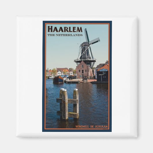 Aimant Haarlem - Adriaan Windmill (Devant)