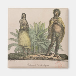 Aimant Habitants d'île de Pâques