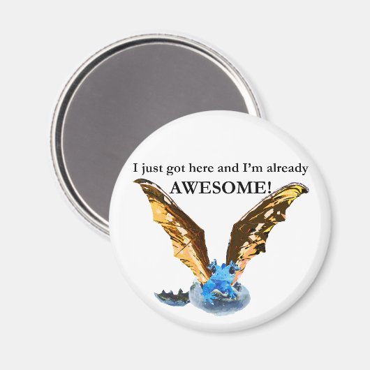 Aimant Hachage de dragon (Recto/Verso)