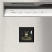 Aimant Hacker Cat Meme Funny Computer Cat Kitten Gamer Ca (In Situ (Lave-vaisselle))