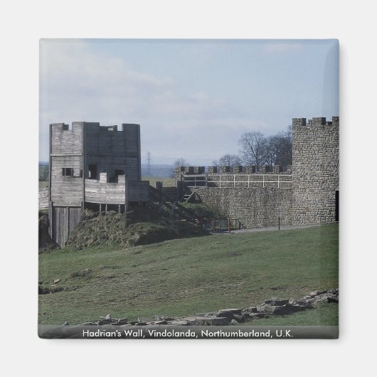 Aimant Hadrian's Wall, Vindolanda, Northumberland, Royaum (Devant)