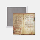 Aimant Haggadah pour la veille de la Pâque (Recto/Verso)