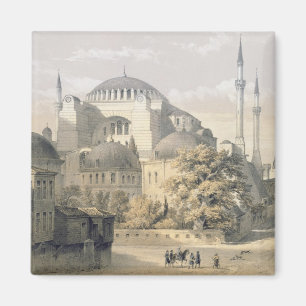 Aimant Haghia Sophia, plat 19 : vue extérieure du mosq