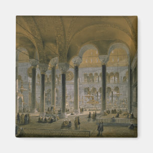 Aimant Haghia Sophia, plat 6 : la nef du nord, b gravé