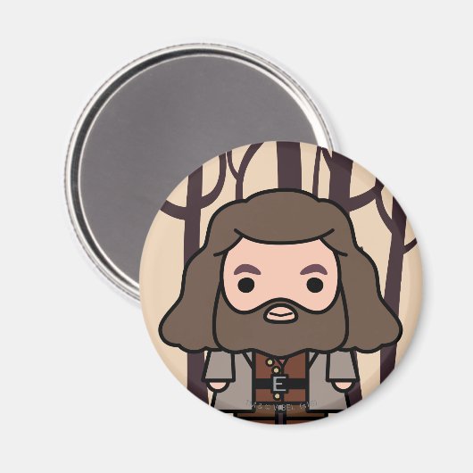 Aimant Hagrid Cartoon Caractère Art (Recto/Verso)