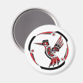 Aimant Haida Hummingbird (Recto/Verso)