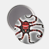 Aimant Haida Octopi (Recto/Verso)
