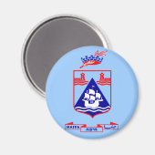 Aimant Haïfa, Israël (Recto/Verso)