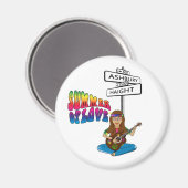 Aimant Haight Ashbury Été d'amour (Recto/Verso)