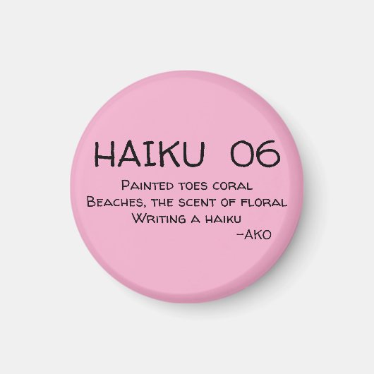 AIMANT HAIKU 06 (Devant)